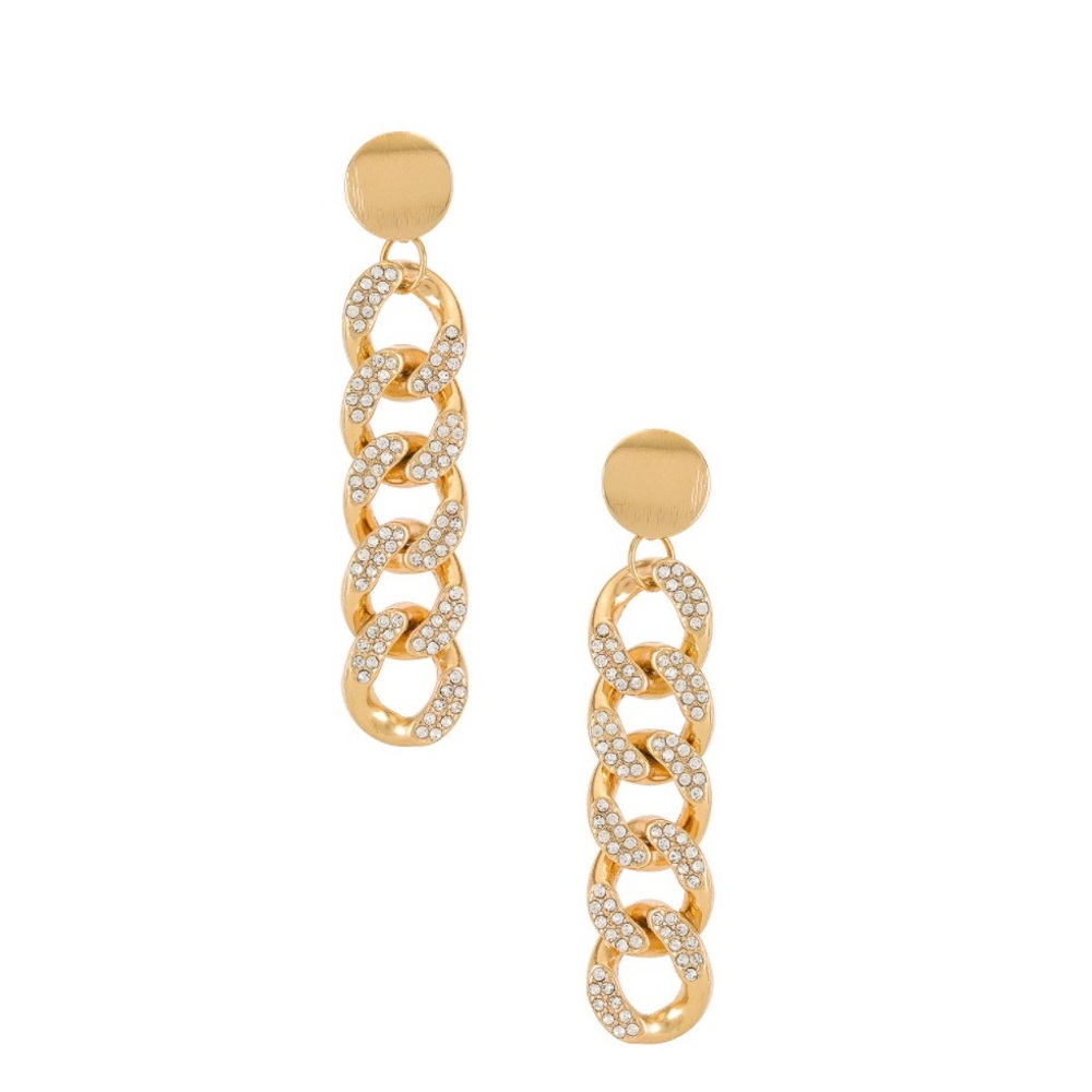 Gold Chain Earrings
